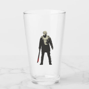 Freitag, den 13. Jason Voorhees Character Art Glas