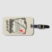 Freitag, den 13. | Jason Voorhees Headstone Gepäckanhänger (Vorderseite (Horizontal))