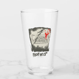 Freitag, den 13. Jason Voorhees Headstone Glas