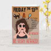 Freitag, den 13. karte (Gelbe Blume)