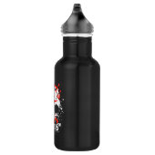 Freitag, den 13. | Paint Spritzer Hockey Mask Edelstahlflasche (Rechts)