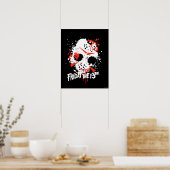 Freitag, den 13. | Paint Spritzer Hockey Mask Poster (Küche)