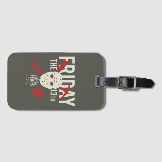 Freitag, den 13. | Waffenkammer Gepäckanhänger (Vorderseite (Horizontal))