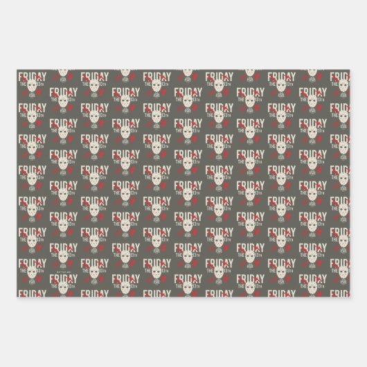 Freitag, den 13. | Waffenkammer Geschenkpapier Set (Vorderseite 2)