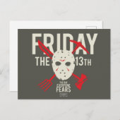 Freitag, den 13. | Waffenkammer Postkarte (Vorne/Hinten)