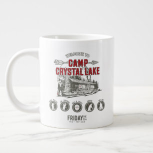 Freitag, den 13.   Willkommen im Camp Crystal Lake Jumbo-Tasse