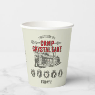 Freitag, den 13. Willkommen im Camp Crystal Lake Pappbecher