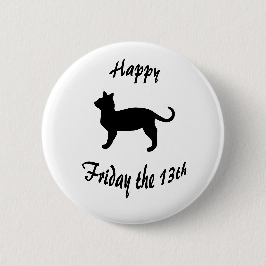 Freitag Der 13. Button (Vorderseite)