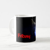 Freitag der 13. kaffeetasse (Vorderseite Links)