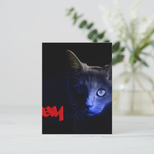 Freitag der 13. postkarte (Stehend Vorderseite)