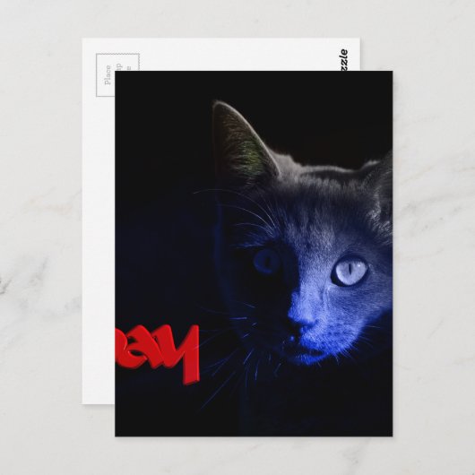 Freitag der 13. postkarte (Vorne/Hinten)