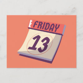 Freitag der 13. // Spooky-Neuheit Postkarte