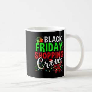 Freitag Einkaufs Crew Weihnachten Familie Einkaufs Kaffeetasse