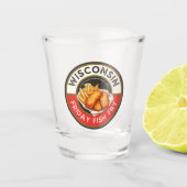 Freitag Fish Fry Guide Shotglas Schnapsglas (Vorderseite)