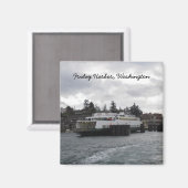 Freitag Hafen, Washington Magnet (Vorderseite/Rückseite)
