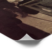 Freitag im französischen Künstlersalon, 1911 Poster (Ecke)