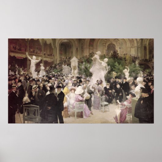 Freitag im französischen Künstlersalon, 1911 Poster (Vorne)