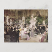 Freitag im französischen Künstlersalon, 1911 Postkarte (Vorderseite)