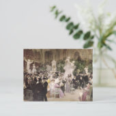 Freitag im französischen Künstlersalon, 1911 Postkarte (Stehend Vorderseite)