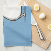 Freitag-Katze №3 Geschirrtuch (Viertel Falte)