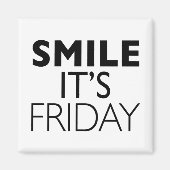 Freitag lächeln magnet (Vorne)