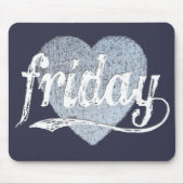 Freitag Liebe in Chalk Mousepad (Vorne)