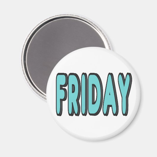 Freitag Magnet (Vorderseite/Rückseite)