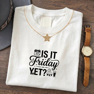 Freitag Motivations-Grafik-T-Shirt T-Shirt