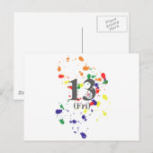 Freitag Postkarte (Vorne/Hinten)