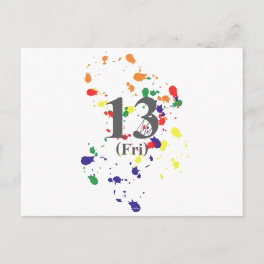 Freitag Postkarte (Vorderseite)