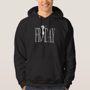 Freitag Retro Vintage Glücklich Spaß Trendig Schwa Hoodie