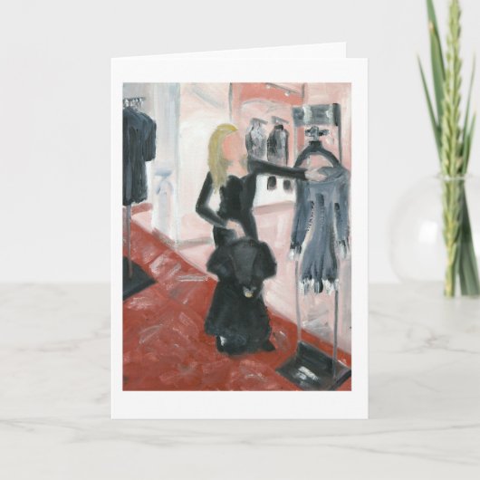 "Freitag-Scherz " Karte (Vorderseite)