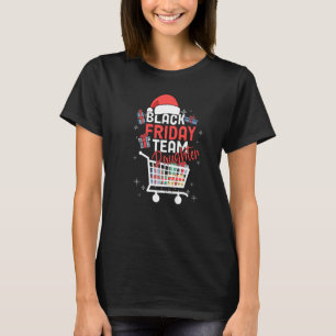 Freitag Shopping Crew Weihnachten Black Shopping F T-Shirt