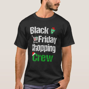 Freitag Shopping Crew Weihnachten Black Shopping F T-Shirt