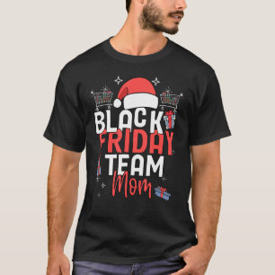Freitag Shopping Crew Weihnachten Black Shopping F T-Shirt