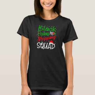 Freitag Shopping Squad Weihnachts Black Shopping F T-Shirt