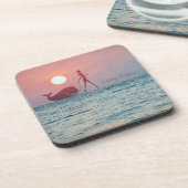 Freitag-Traum Getränkeuntersetzer (Linke Seite)