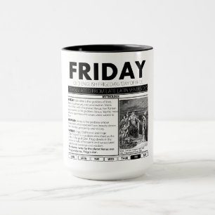 FREITAG U. DER MYTHOS HINTER IHM:  eine von sieben Tasse