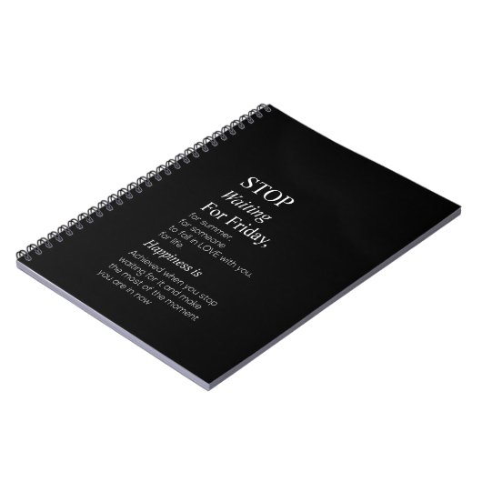 Freitag wart notizblock (Linke Seite)