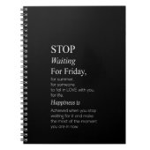 Freitag wart notizblock (Vorderseite)