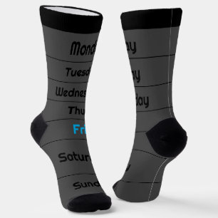 Freitag Woche Socken