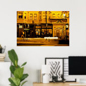 Freitagabend bei der Bar Print Poster (Heimbüro)
