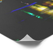 Freitagabend im Stadtzentrum Poster (Ecke)