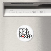 Freitagabend Poker Magnet (In Situ (Geschirrspüler))