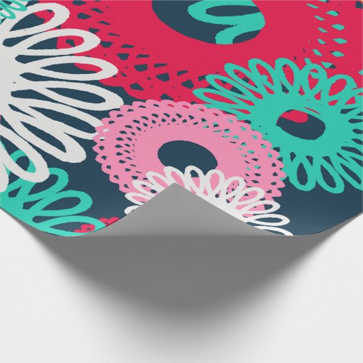 Freitagabendwackelpapier Geschenkpapier (Ecke)