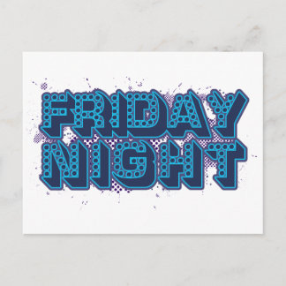 Freitagnacht Postkarte