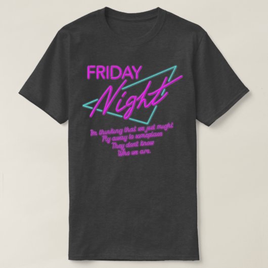 Freitagnacht T-Shirt (Design vorne)