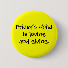 Freitags Kinderknopf Button
