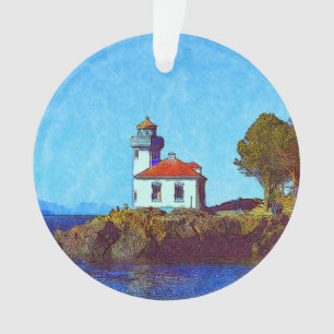 Freitagshafen Limon Kiln Lighthouse Acrylic Orname Ornament