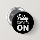 Freitagsstimmung Button (Vorne & Hinten)